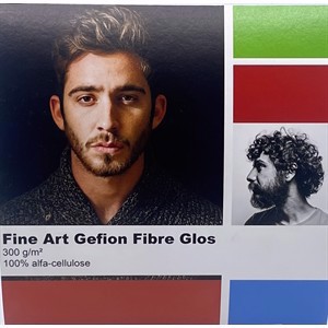 Graafinen-Verkkokauppa Fine Art Gefion Fibre Glos 300 g - 36" x 15 metriä
